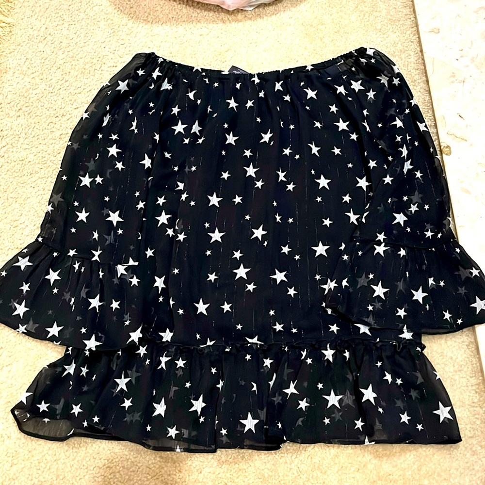 Glittery Starry long sleeve top